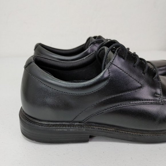 Nunn Bush Black Leather Slip Resistant  Shoes Men\'s Size 9 M